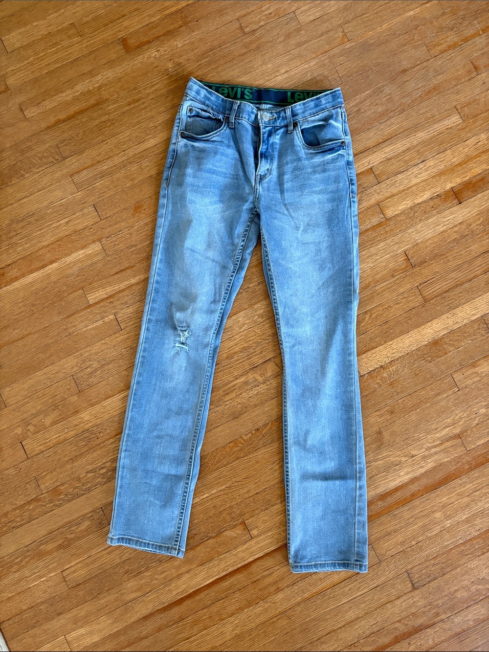 Levi's Light Blue Slim Straight Jeans